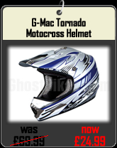 G-Mac Tornado Motocross Helmet