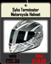 Syko Terminator Motorcycle Helmet